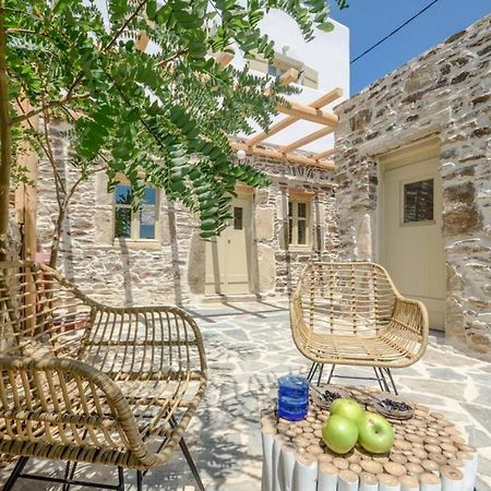 Villa Anthemion Naxos With Outdoor Jacuzzi Ano Sangrion Экстерьер фото