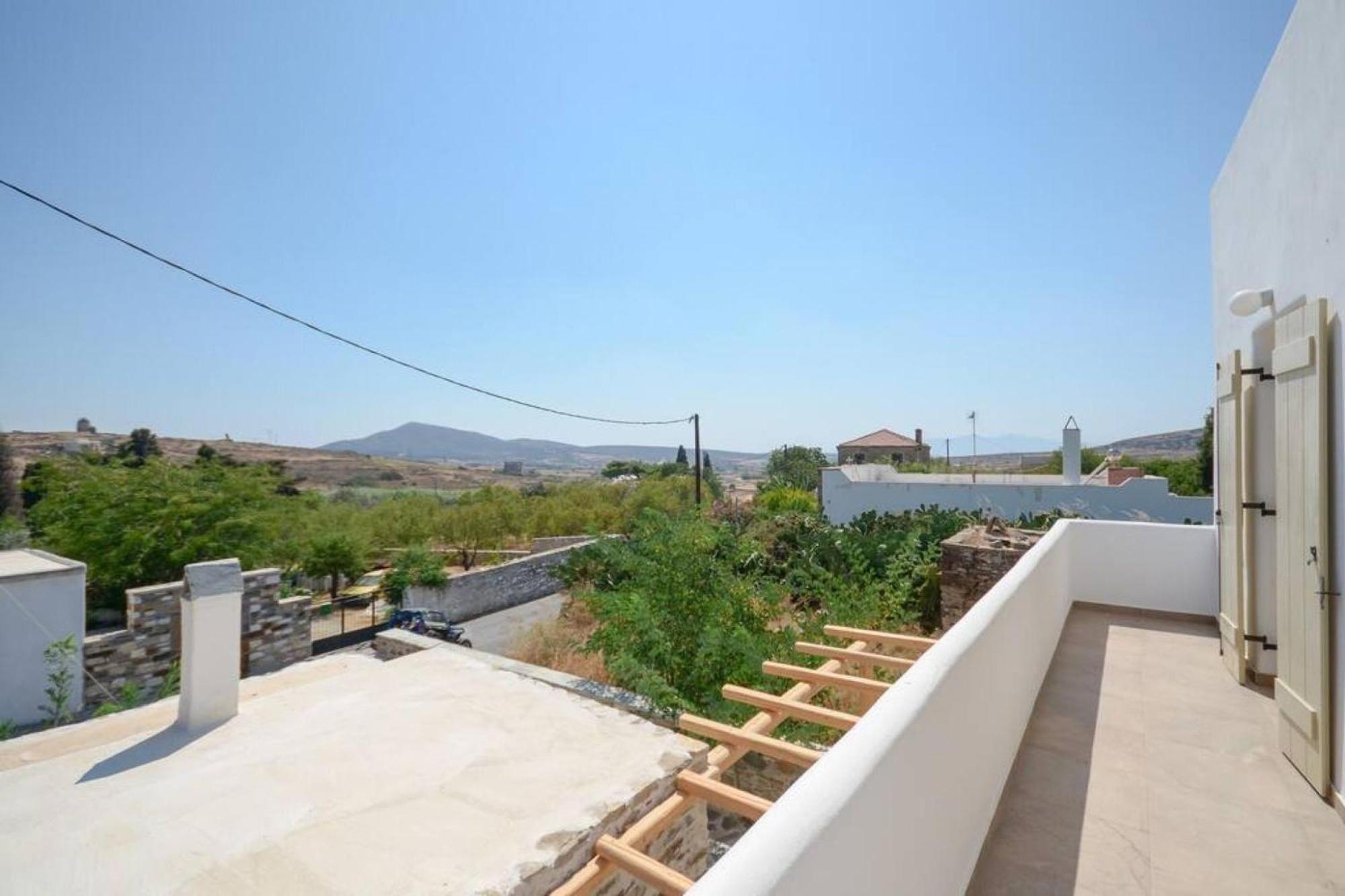 Villa Anthemion Naxos With Outdoor Jacuzzi Ano Sangrion Экстерьер фото